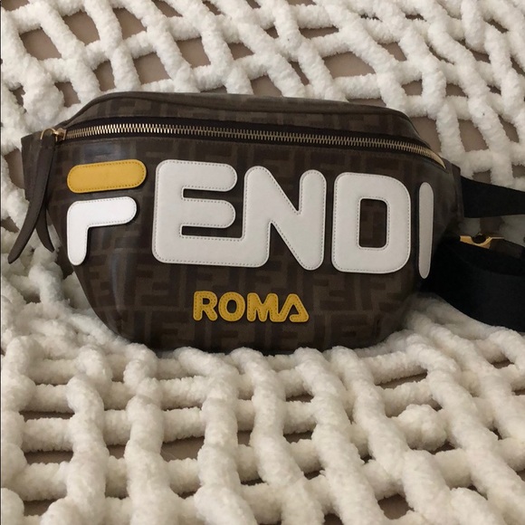 authentic fila belt bag